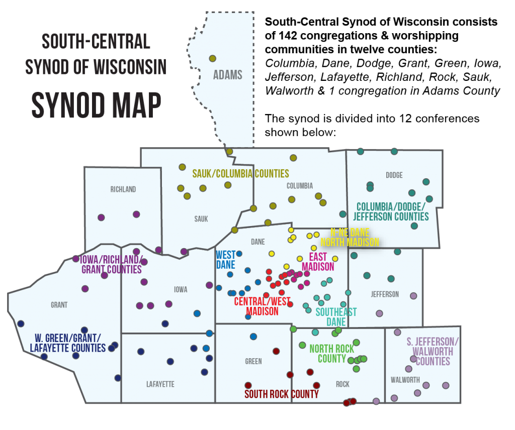 Synod Map